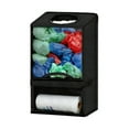 thumbnail image 1 of Plastic Bag Holders for Grocery Bags - Large Wall Mount Grocery Bag Holder with Trash Bag Dispenser for Kitchen, 2-in-1 Space-Saving Plastic Trash Bag Dispenser, Garbage Bag Organizer, 1 of 8