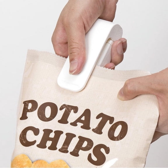 Plastic Bag Heat Sealer Food Sliding Melter Kitchen tool Mini AA Battery Powered