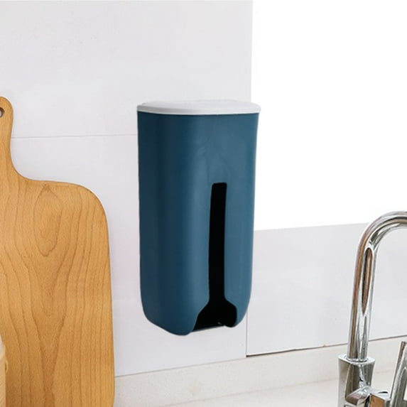 Plastic Bag Storage Box,Wall-Mounted Garbage Bag Dispenser,Kitchen Bag Organizer,Pull-Out Bag Holder,Eco-Friendly Bag Saver,Under-Sink Storage,Trash Bag Container,Home Organization Box