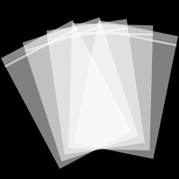 Plastic Bags, 100pcs 4 x 6 inch 2 mil Thick, Zip Bags, Clear Jewelry Bag, Baggies with Resealable Zip Bag for Small BusinessDaily Vitamin, Jewelry, Candy