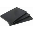 thumbnail image 1 of Plastic Bar Cutting Board 3 Pack for Restaurants - BPA Free, Black, 1 of 4
