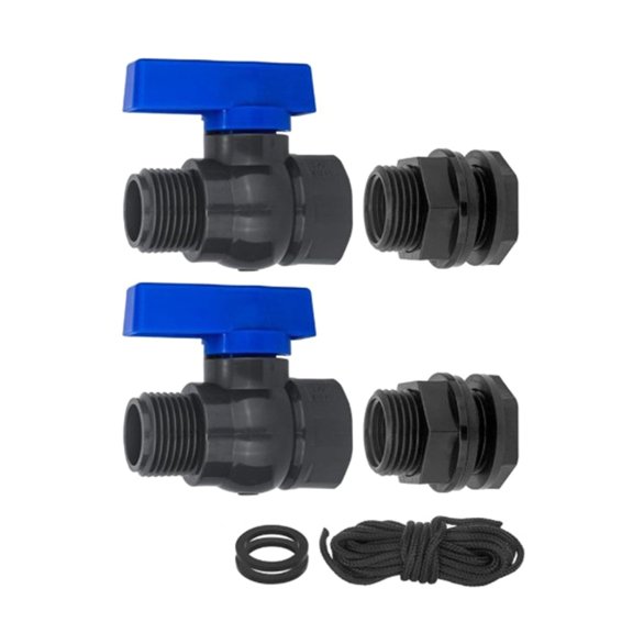 Plastic Barrels Valves Adapters Gaskets Thread Tape Leakproof Connection