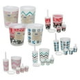 thumbnail image 1 of Plastic Bathroom Set, Assorted Color - Case of 12 - 7 Piece, 1 of 1
