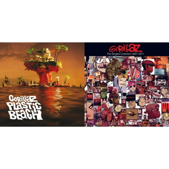 Plastic Beach & Singles Collection 2001 -  2011 [CD Bundle]
