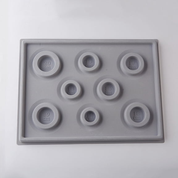 Plastic Bead Design Boards Dark Gray 34.8x26x1.6cm