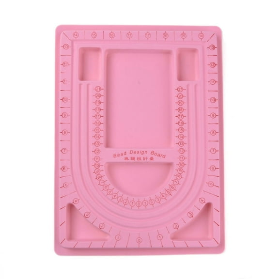 Plastic Bead Design Boards Pink