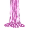 thumbnail image 1 of Plastic Bead Necklace Set Bulk Pack for Events Parties Festivals Decorations and Costume Accessories 33 Inch Length with Round Beads for Multiple Uses, 1 of 5