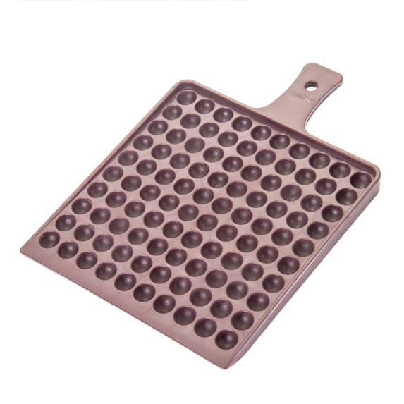 Plastic Bead Sorting Tray with Handle Beaded Counter Board Beads Layout Tray for Enthusiasts Jewelry Making Supplies