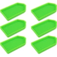 thumbnail image 1 of Plastic Bead Tray Green Diamond Tray 3.54 x 1.85 Inch Diamond Painting Tray DIY Storage Craft Tool-30 Pieces (Green), 1 of 5