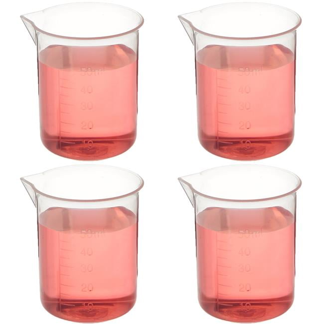 Plastic Beakers Set Education, Research Equipment, Industrial & Academic Labs Polypropylene