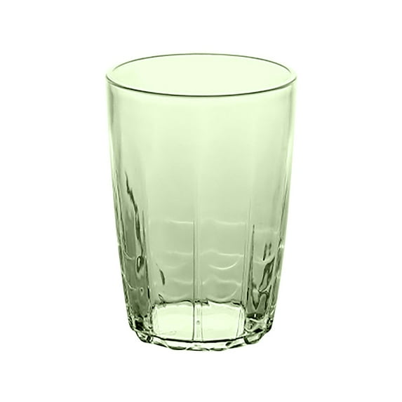 Plastic Beer Cup/Tea Cup/Beverage Cup 14 Ounces Large Capacity Stackable Design Suitable for Restaurants and Household Drinking Use Kitchen Table Centerpiece Desktop Decor, 1Pc(Green,3.2x3.2x4.5")