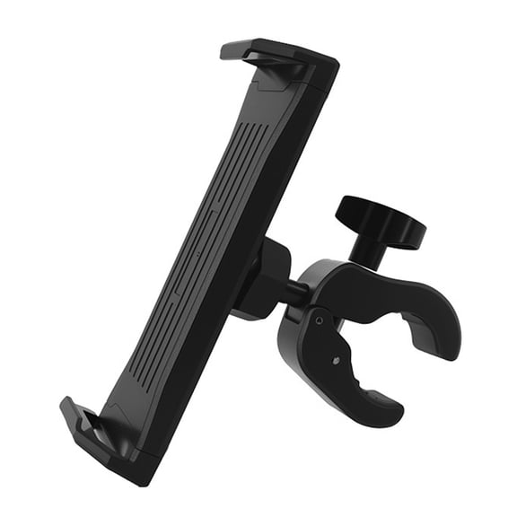 Plastic Bicycles Tablets Mount Supports 360 Degree Rotations for Tablets 5 to 13inch Adjustable Design