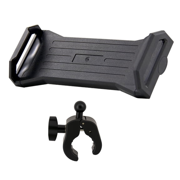 Plastic Bicycles Tablets Mount Supports 360 Degree Rotations for Tablets 5 to 13inch Adjustable Design