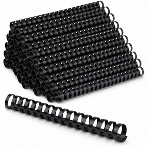 Plastic Binding Combs 100 Pack 3/4" Diameter 10.75" Length 19 Rings 150 Sheet Capacity