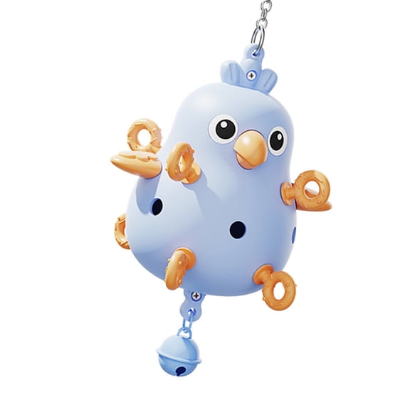 Plastic Bird Toy To Prevent Destructive Behavior Chewing Activity For Cage Entertainment
