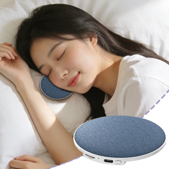 Plastic Bluetooth Speaker Blue Pillow Speaker Wireless Bluetooth Speaker for Sleeping, Music, and White Noise, Mini Portable Speaker Rkxzt