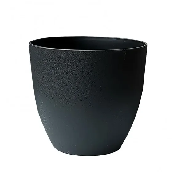 Plastic Bonsai Flowerpot Large-capacity Frosted Succulent Flowerpot Imitation Stone Plant Growth Cultivation Pot for Home