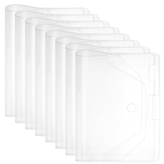 Plastic Book Covers Rectangle Clear 295x200x0.5mm DIY
