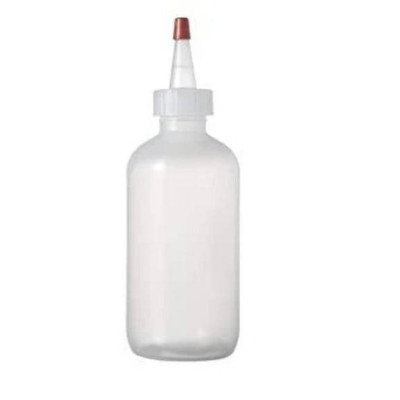 Plastic Boston Yorker With Cap Round Squeeze Bottles Dispense Single