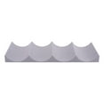 thumbnail image 1 of Plastic Bottle Rack European Style Plastic Wine Rack With Water Bottle Display Mat Holder Storage Organizer For Kitchen Countertops Pantry Fridge Plastic 11.54*3.86*0.91 In, 1 of 6