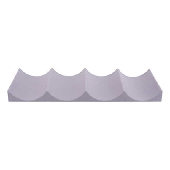 Plastic Bottle Rack European Style Plastic Wine Rack With Water Bottle Display Mat Holder Storage Organizer For Kitchen Countertops Pantry Fridge Plastic 11.54*3.86*0.91 In