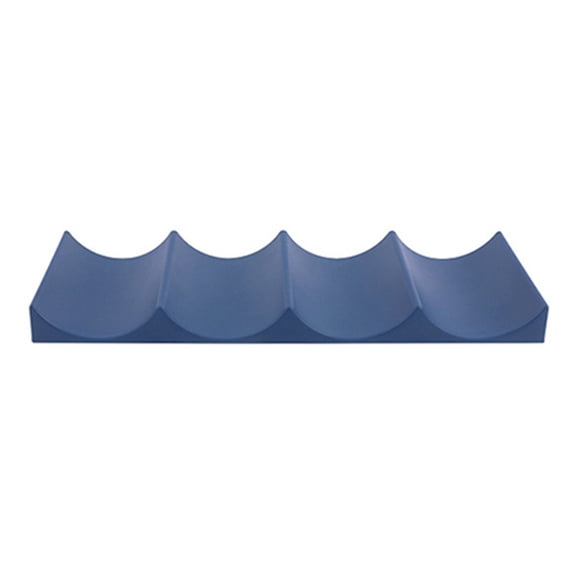 Plastic Bottle Rack European Style Plastic Wine Rack With Water Bottle Display Mat Holder Storage Organizer For Kitchen Countertops Pantry Fridge Plastic 11.54*3.86*0.91 In