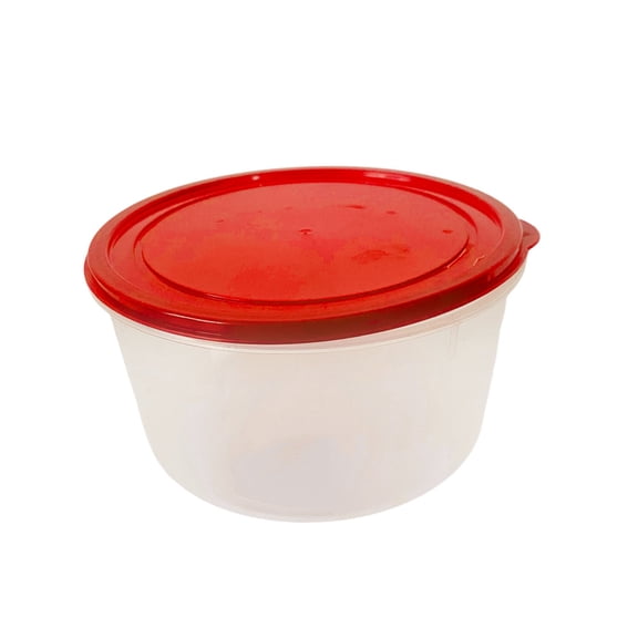 Plastic Bowls With Lids,Salad Bowl With Lid,Round Plastic Food Storage Containers,Reusable Airtight Food Storage Bowls Kitchen Organizer Boxes.(5.6×3.4 Inch)