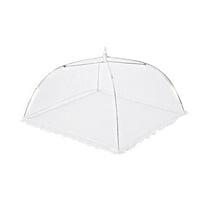 Plastic Bowls Reusable Large Pop-Up Mesh Screen Food Cover Umbrella Tents Outdoor Picnic Food Covers