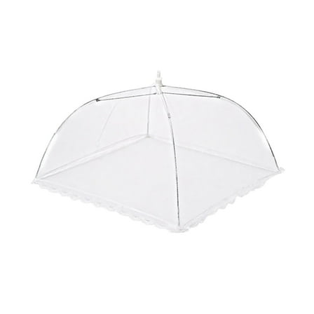 Plastic Bowls Reusable Large Pop-Up Mesh Screen Food Cover Umbrella Tents Outdoor Picnic Food Covers