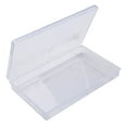 thumbnail image 1 of Plastic Box Rectangular Box Transparent Photo Picture Storage Boxes Packing Dustproof Durable Jewelry Storage Case Container, 1 of 4