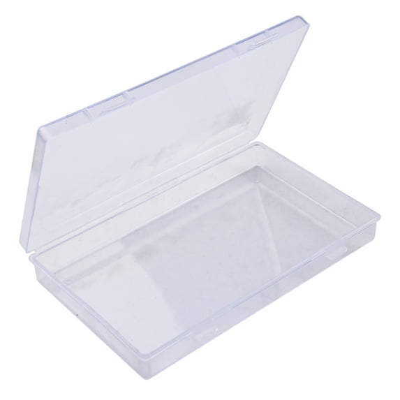 Plastic Box Rectangular Box Transparent Photo Picture Storage Boxes Packing Dustproof Durable Jewelry Storage Case Container