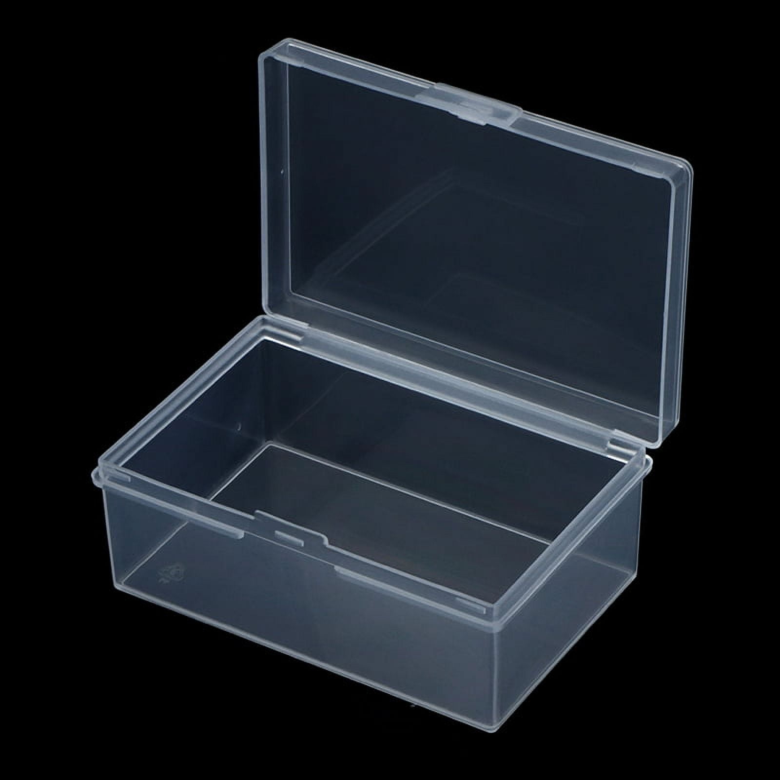 Plastic Box Rectangular Plastic Transparent With Lid Storage Box