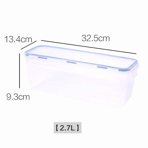 Plastic Bread Storage Box Airtight Food Storage Container Sandwich Bread Keeper With Lid Loaf Bread Container Kitchen Organizer