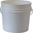 thumbnail image 1 of Plastic Bucket (10 Pack), 3.5 Gallon, White, RG503/10, 1 of 5