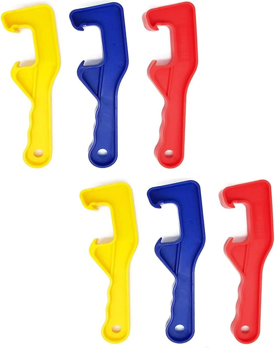 Plastic Bucket Lid Opener, 6PCS Bucket Lid Lifter Remover Wrench Tool