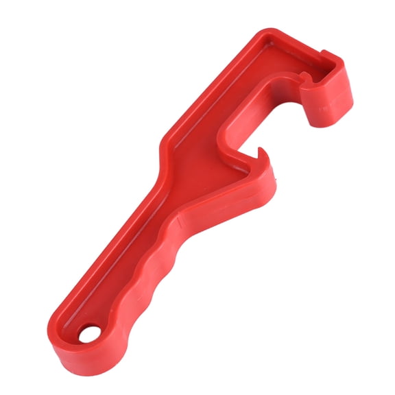 Plastic Bucket Pail Paint Can Lid Opener Opening Tool For Home Office Garage Red