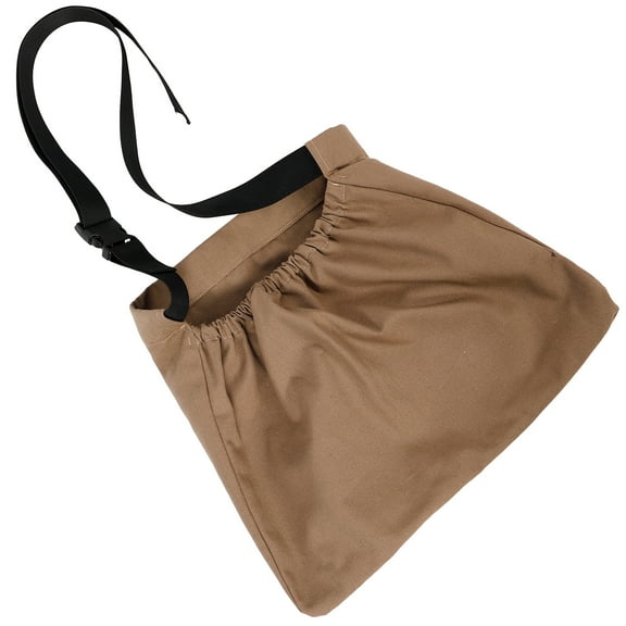 Plastic Buckle Canvas Ribbon Gray Picking Bag Fruit and Vegetable Bags Foraging