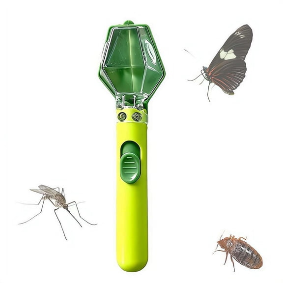 Plastic Bug Viewer Catcher With Dual Magnifying Lenses, Humane Creature Observation Container 7.9" Length for Outdoor Nature Observation Activities