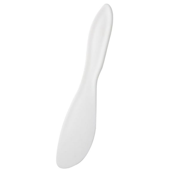 Plastic Butter Spreader,Multi Purpose Plastic Butter Spreader Knife,Kitchen Frosting Knife for Soft Cheese Butter Cream Icing,Sandwich Spreader Knife for Charcuterie Board,6.97 inch(White)