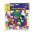 thumbnail image 1 of Plastic Button Assortment, 1 Lb, Assorted Colors/shapes/sizes | Bundle of 10 Packs, 1 of 1