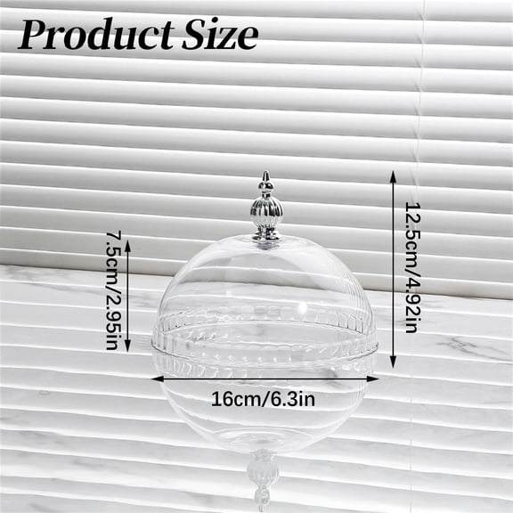 Plastic Cake Stand Dome Cover Durable for Display Dessert Serving Decor