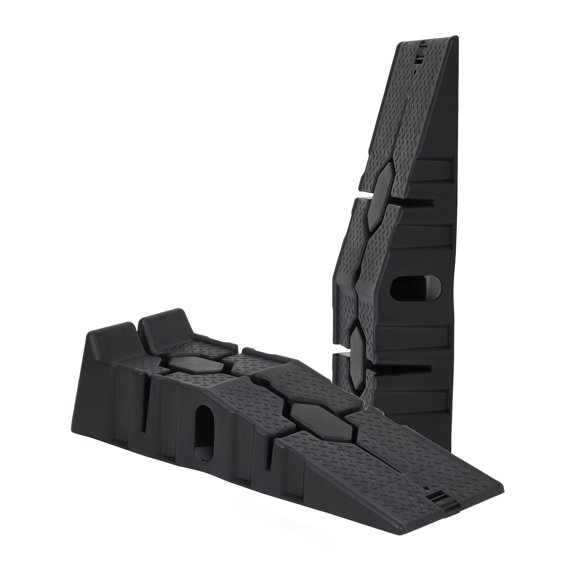 Plastic Car Service Ramps,Portable Low Profile Car Ramps for Maintenance or Oil Changes,5 Ton (12000 LB) Capacity,Lift Height 6.7", Home Garage,Vehicle Auto Garage Repair 2 Pack