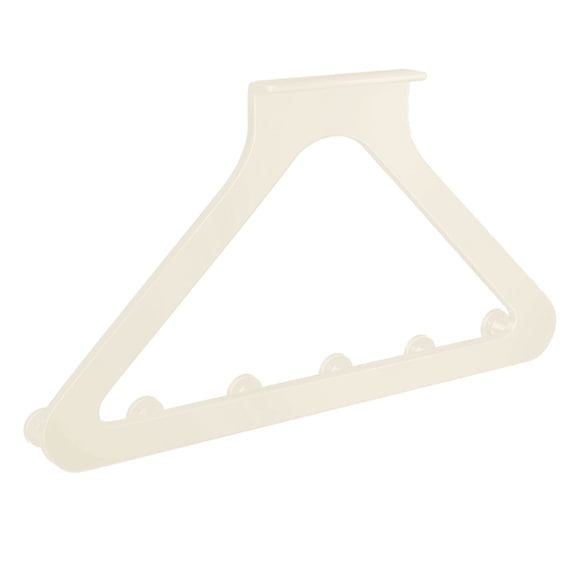 Plastic Carbon Steel Adhesive Door Hook Space Efficient Home Storage Hanger