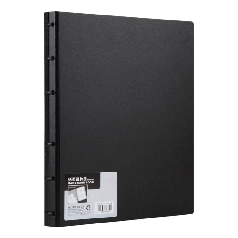 card binder brands Plastic Card Collection Album Holds 600 Card, Trading Cards Binder Rigid outer shell with elevated texture protects against drops 504 Card Pocket Binder +Strap
