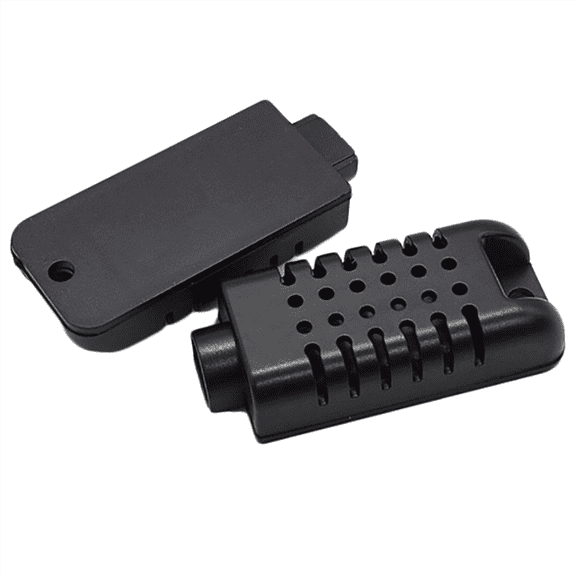 Plastic Case Small Humidity Sensor Electronics Box Instrument Enclosure Project Box Control Box(8 Pcs),8 x small humidity sensor electronics box,black