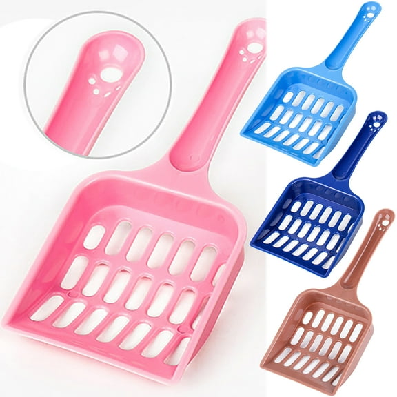 Plastic Cat Litter Scoop, Kitty Litter Scooper Pet Sift Shovel, Litter Cleaning Tool, 8.03 Inches, 1PC