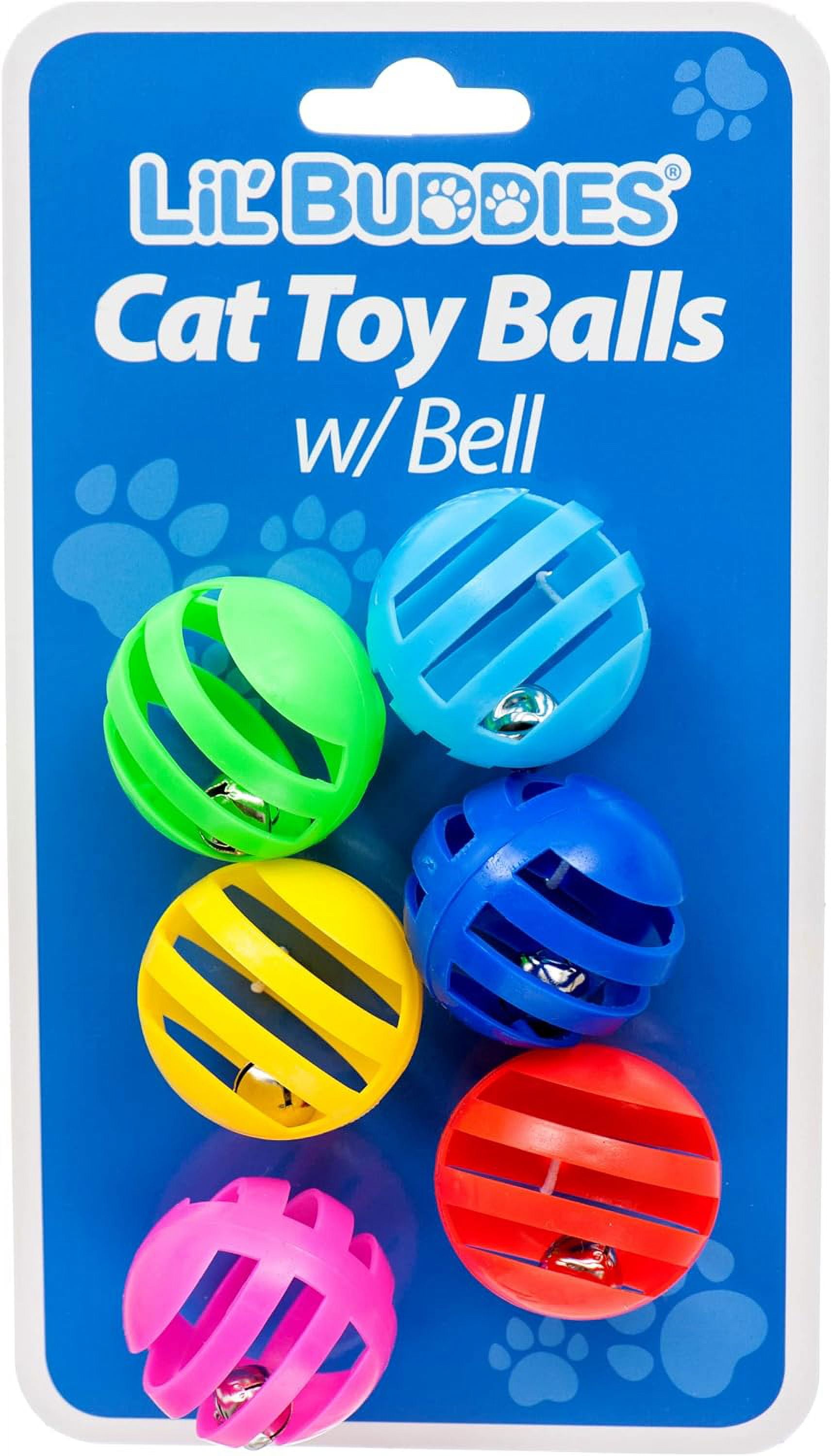 Plastic Cat Toy With (6 s, Assorted Colors)
