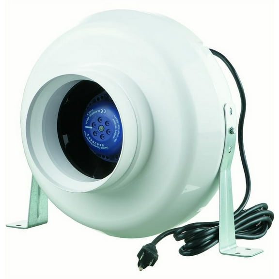 Plastic Centrifugal Ventilation Fan 6" Duct