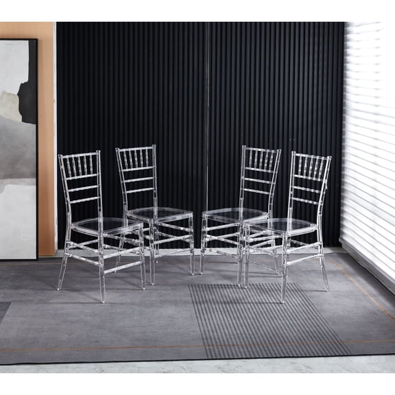 Plastic Chair Set | Simple Design & Maintenance | Everyday Dining