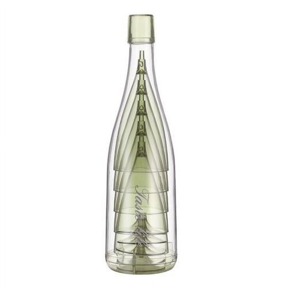 amokk Plastic Champagne Flutes Detachable Travel Cocktail Glasses with  Storage Bottle Perfect for Pi…See more amokk Plastic Champagne Flutes